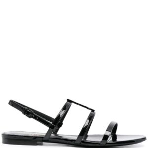 Saint Laurent Cassandra monogram sandals
