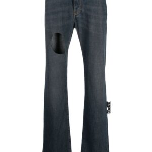 Off-White  Hands-Off distressed jeans