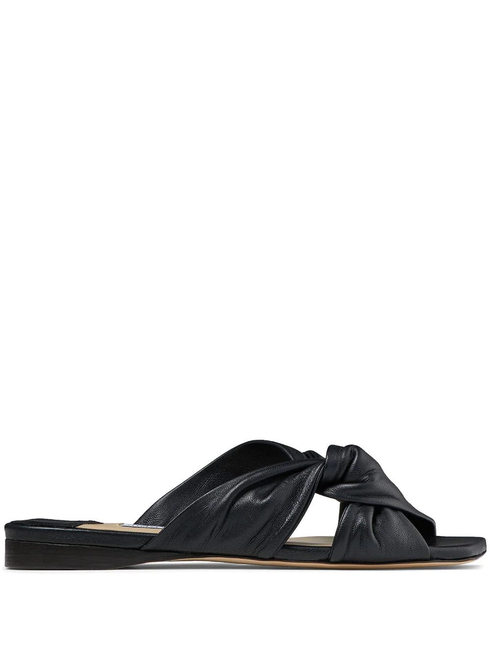 Jimmy choo Narisa twist-detail slip-on sandals