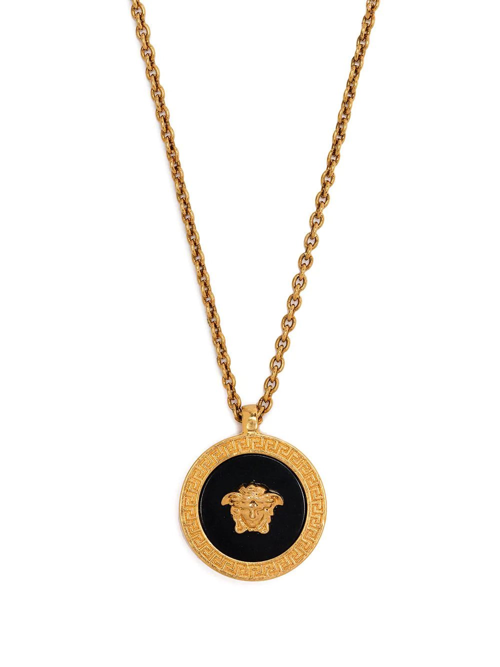 Versace Medusa pendant necklace