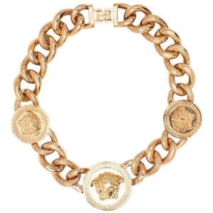 Versace  Medusa chain necklace