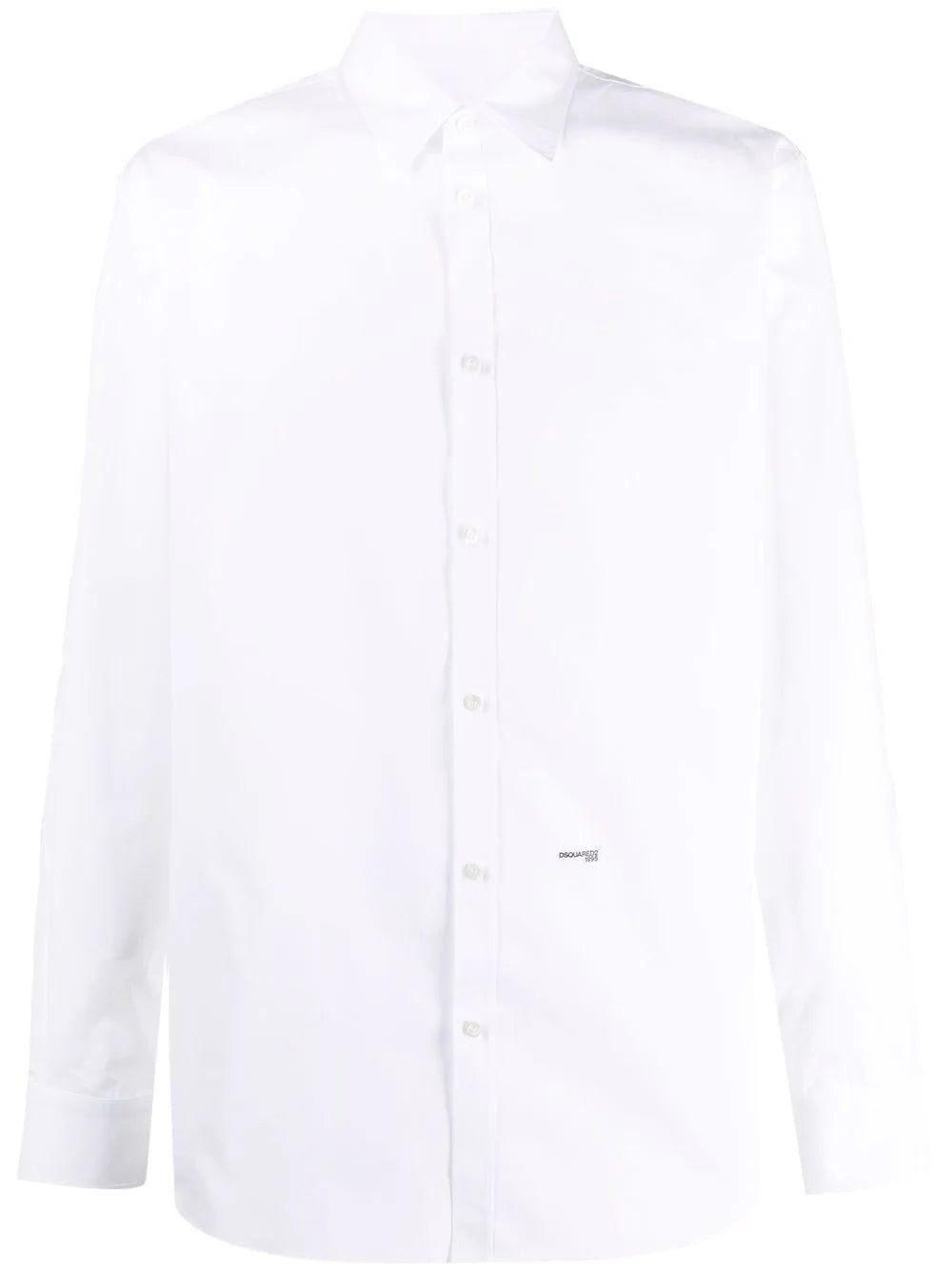 Dsquared2 embroidered-logo detail shirt