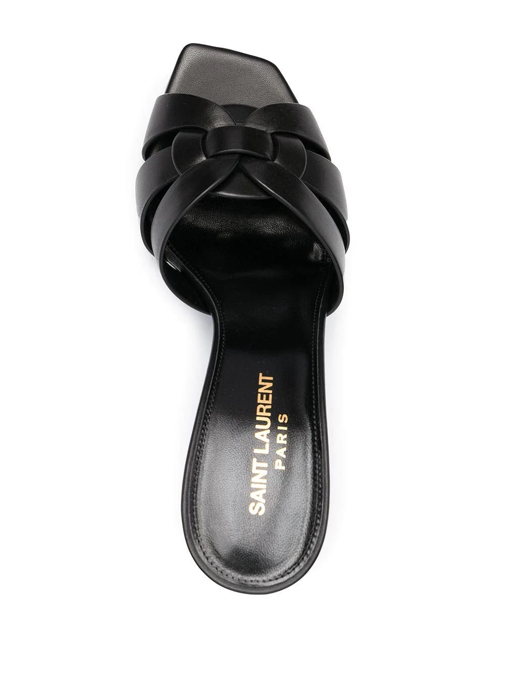 Saint Laurent Tribute 90mm leather mules - Image 4