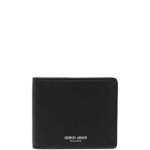 Giorgio Armani  engraved-logo bifold wallet