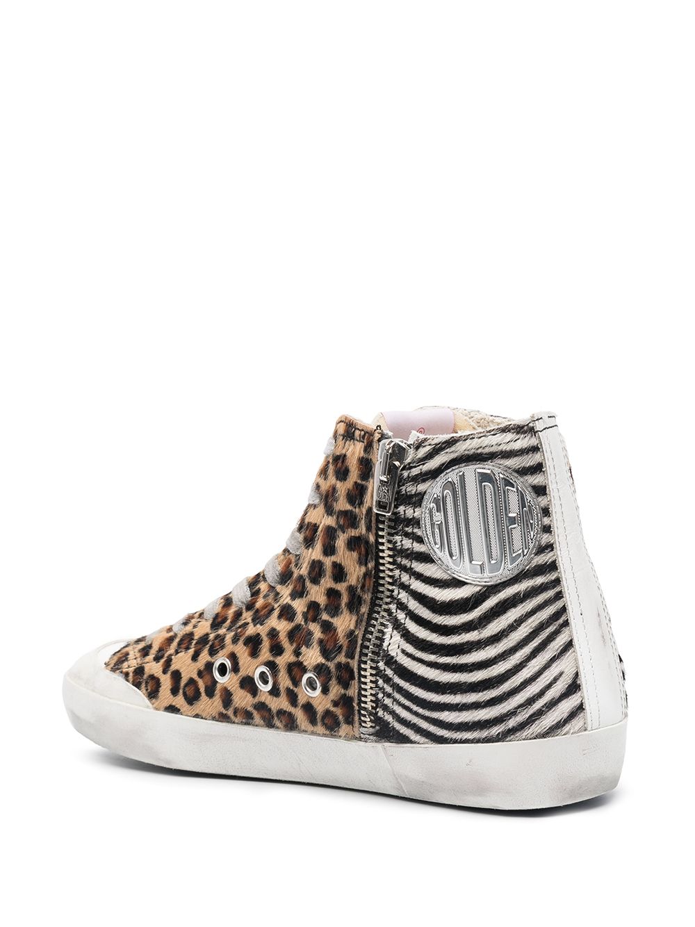 Golden Goose multi-panel design sneakers - Image 3