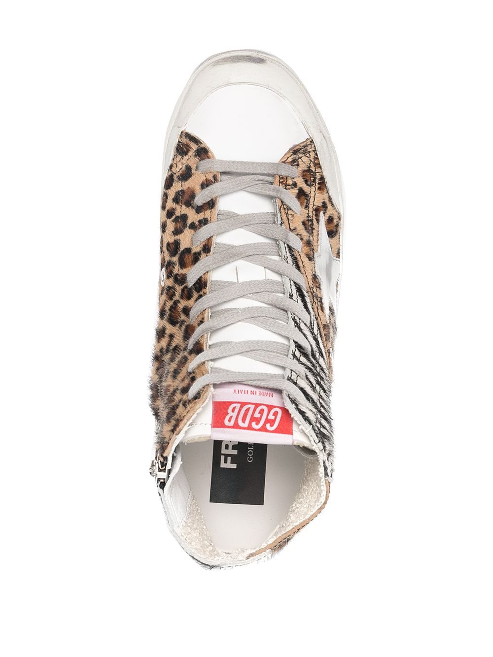 Golden Goose multi-panel design sneakers - Image 4