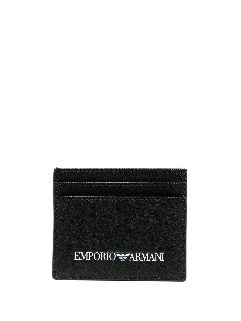 Emporio Armani logo-print cardholder