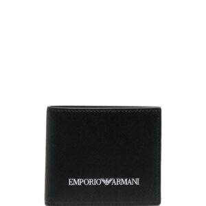 Emporio Armani  logo-print billfold wallet