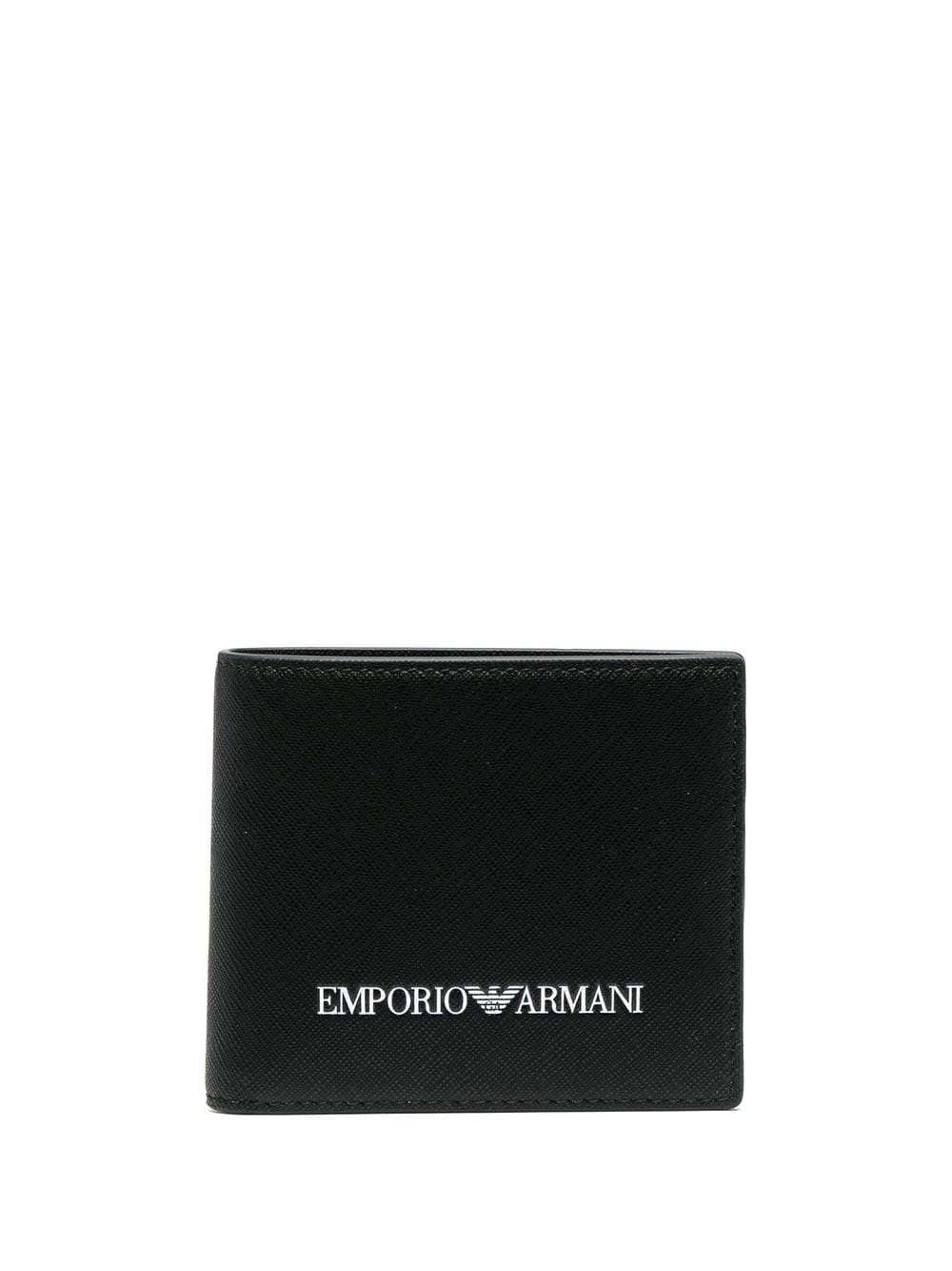 Emporio Armani logo-print billfold wallet