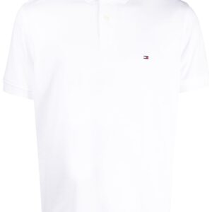 Tommy Hilfiger logo-patch polo shirt