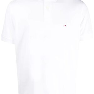 Tommy Hilfiger  logo-patch polo shirt