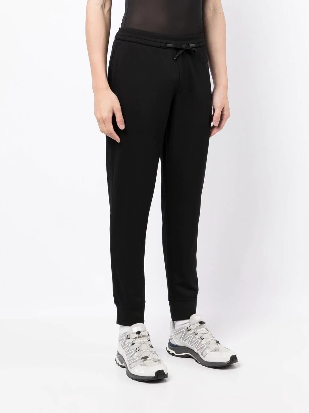 Armani Exchange logo-print track pants - Image 3