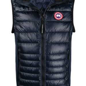 Canada Goose logo-patch padded gilet