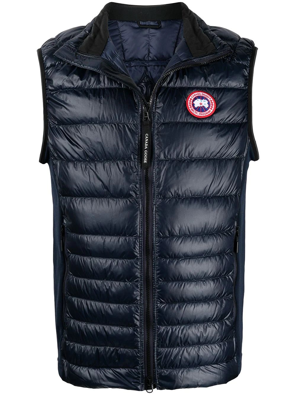 Canada Goose logo-patch padded gilet