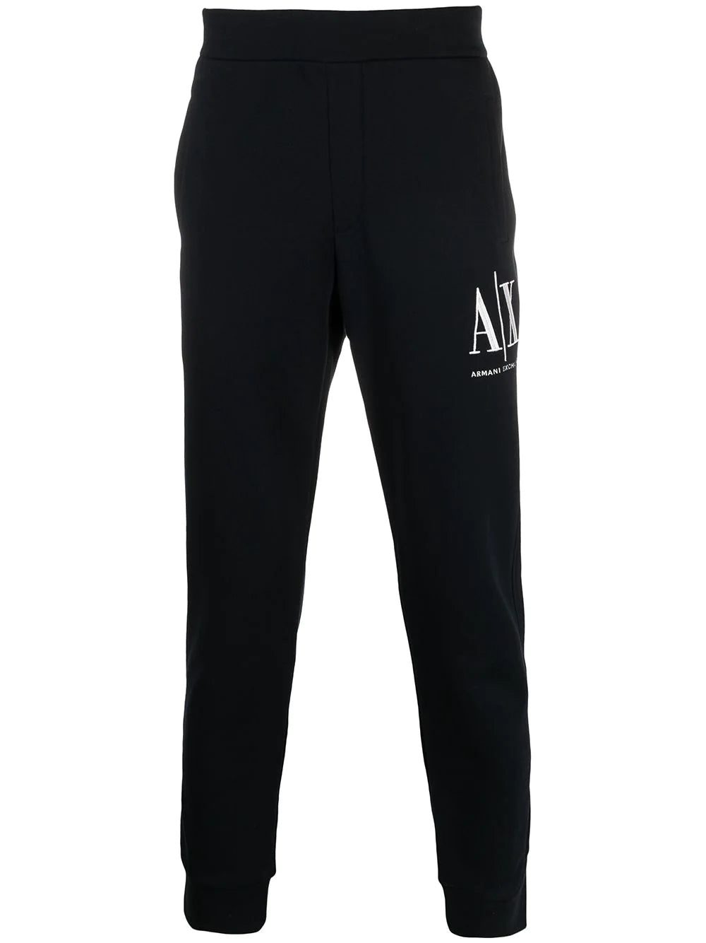 Armani Exchange logo-embroidered track pants
