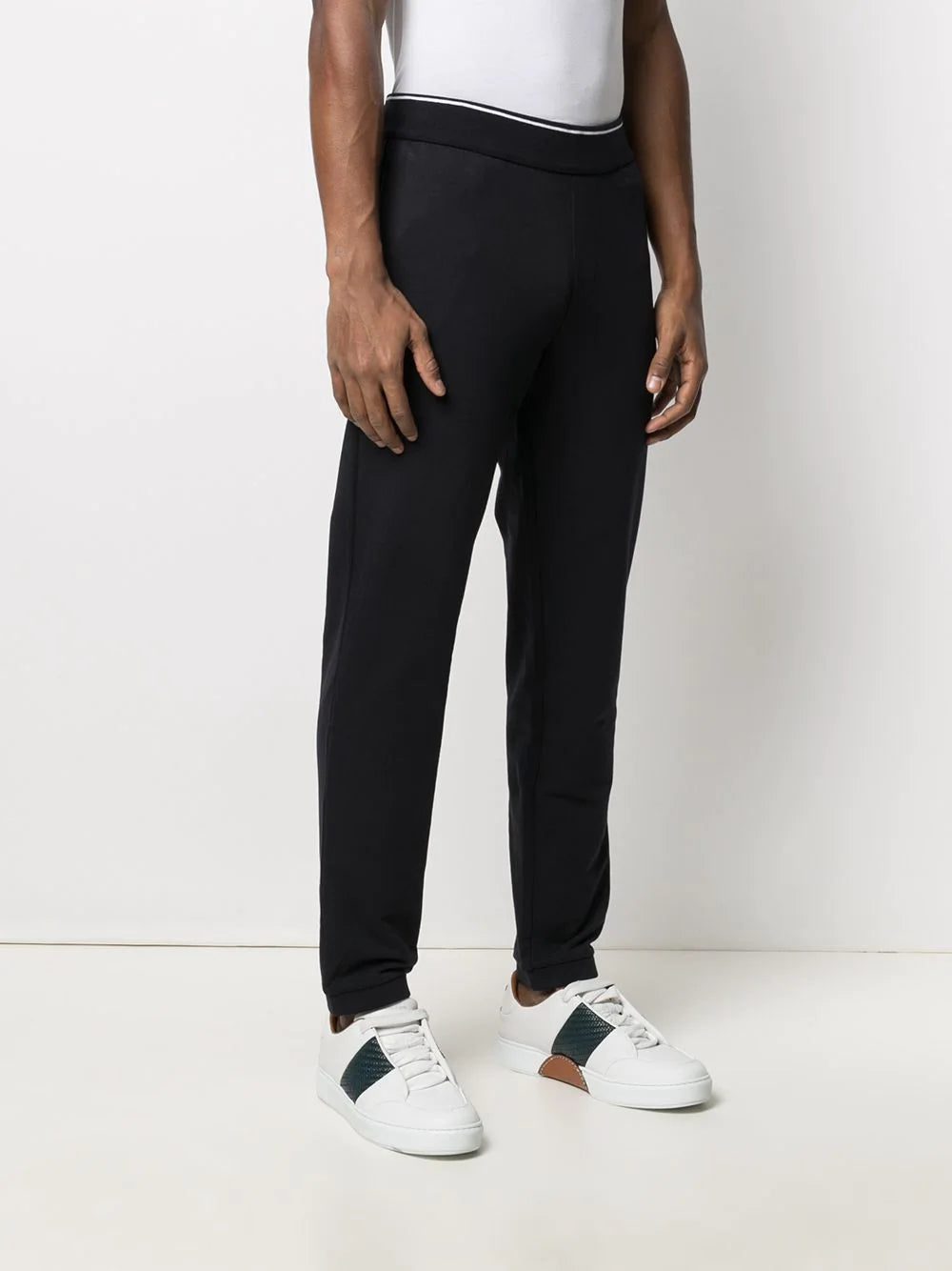 Armani Exchange logo-print track pants - Image 3