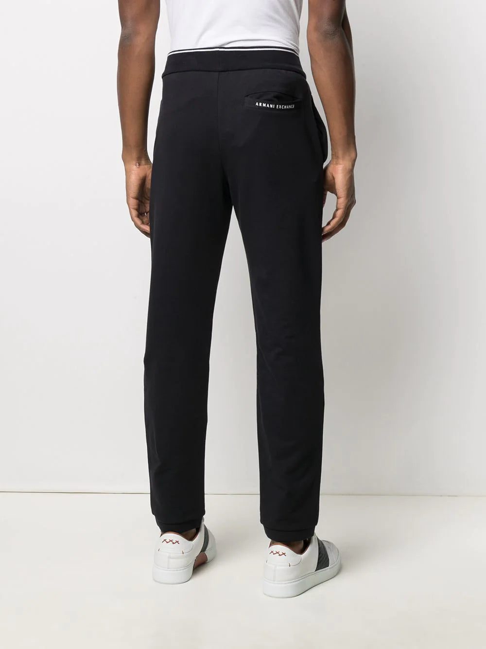 Armani Exchange logo-print track pants - Image 4
