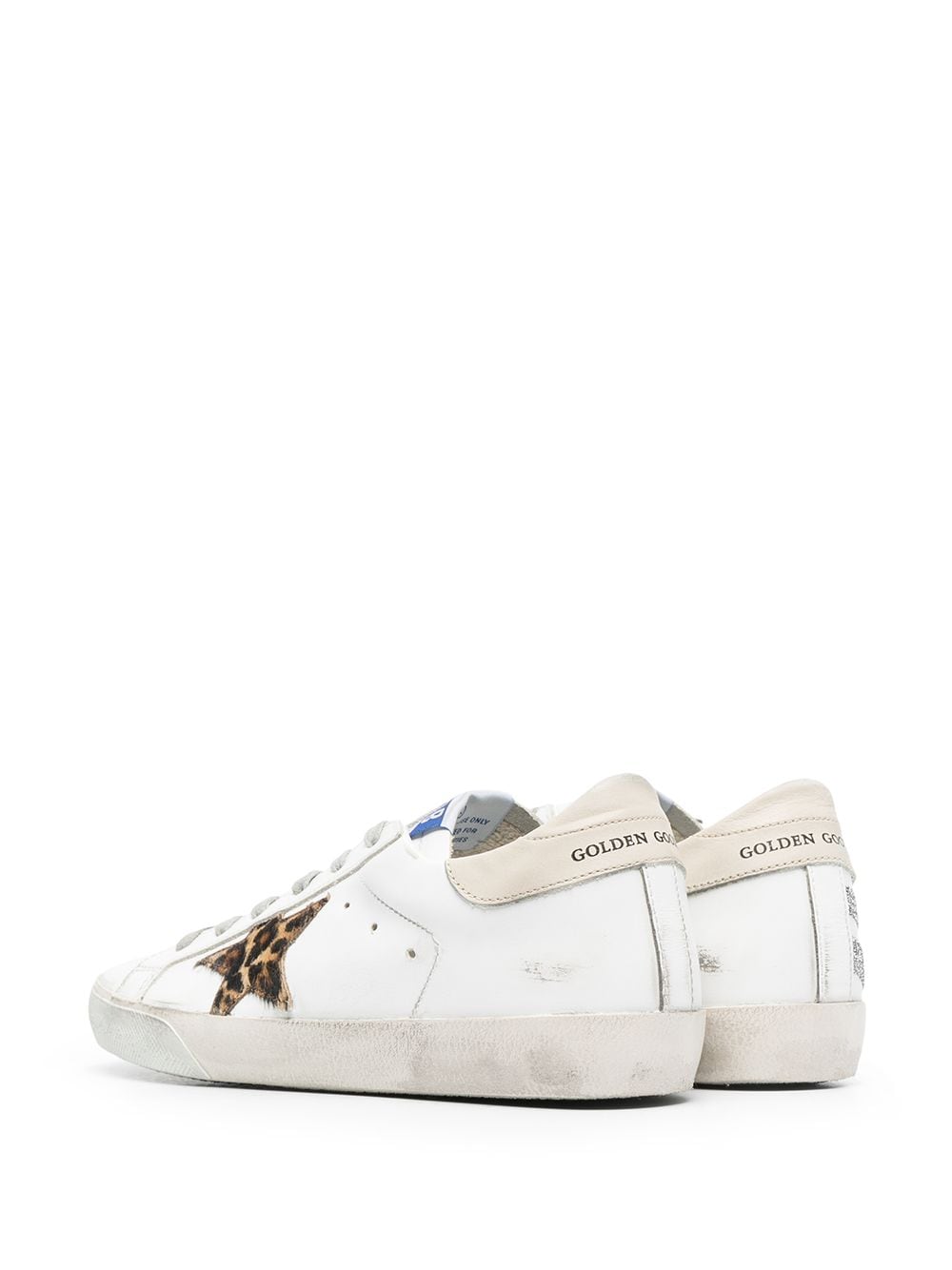 Golden Goose Super-Star flag-motif low-top sneakers - Image 3