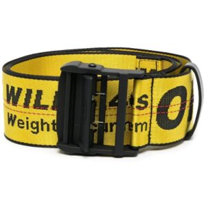 Off-white logo Industrial belt