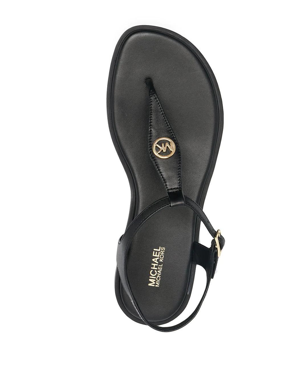 Michael Michael Kors logo plaque T-bar sandals - Image 4
