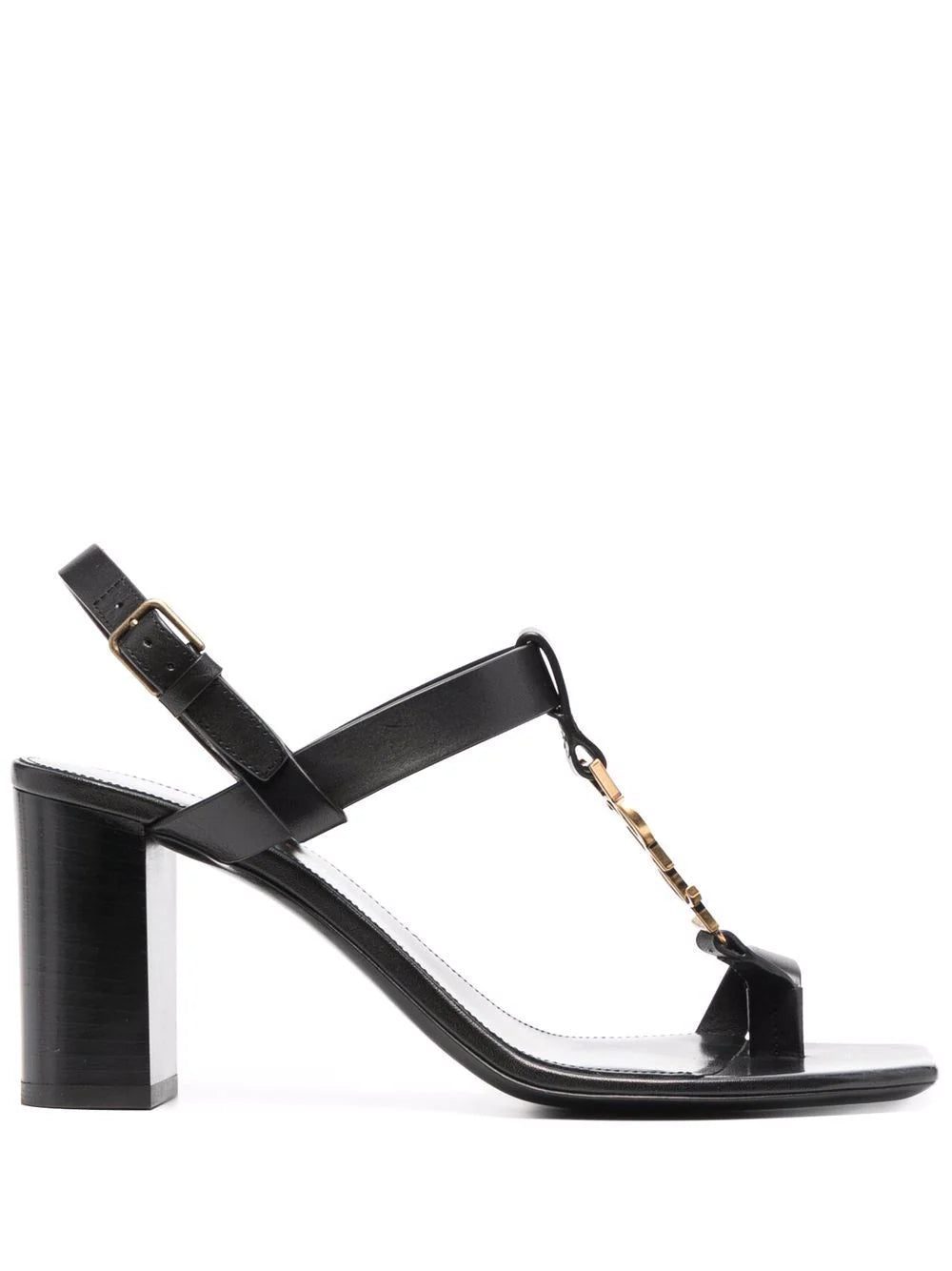 Saint Laurent Cassandra block-heel sandals