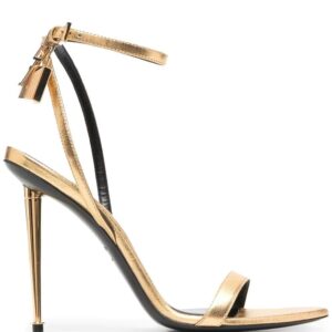 Tom Ford padlock detail 120mm sandals