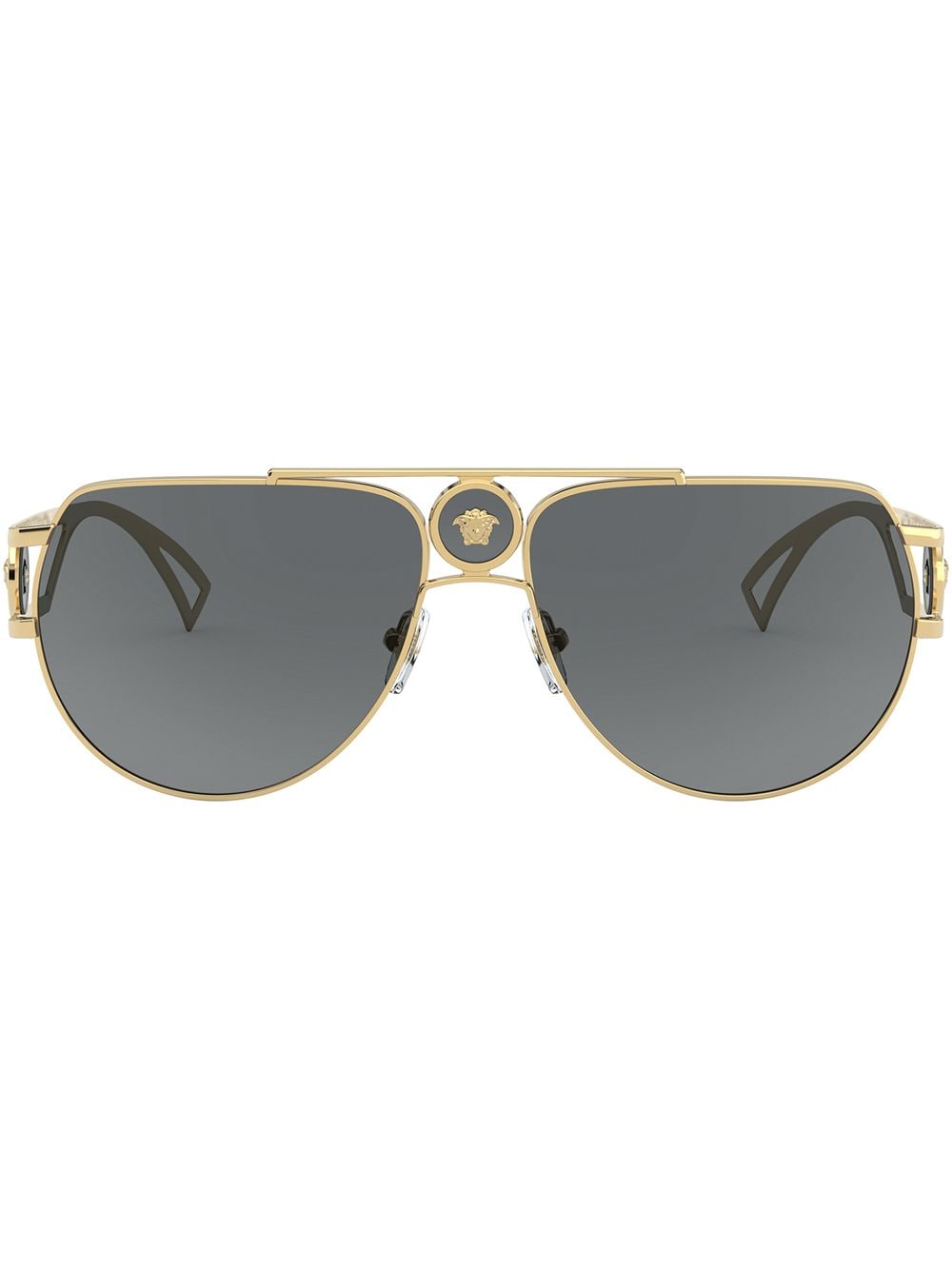Versace Eyewear Medusa pilot-frame sunglasses