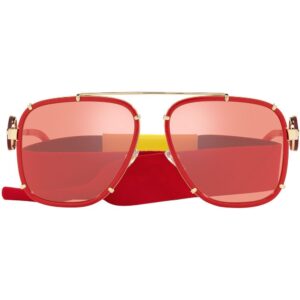 Versace Eyewear pilot-frame metal sunglasses