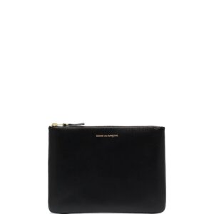 Comme Des Garçons Wallet debossed logo zipped wallet