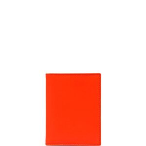 Comme Des Garçons Wallet  Super Fluo leather cardholder