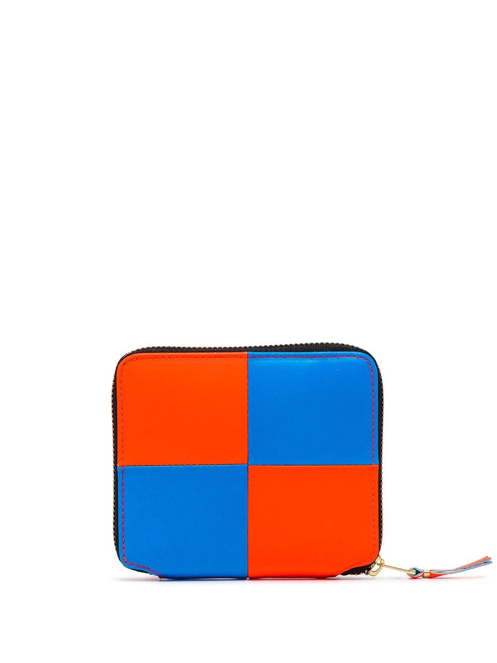 Comme Des Garçons Wallet Wallet Fluo Square zip-around leather wallet - Image 2