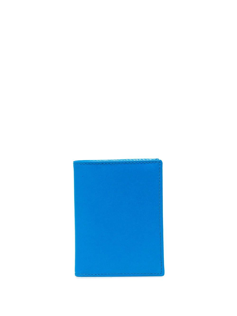Comme Des Garçons Wallet Super Fluo leather cardholder