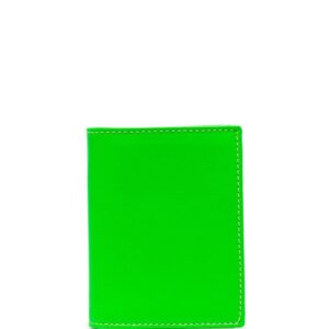 Comme Des Garçons Wallet  Super Fluo leather cardholder