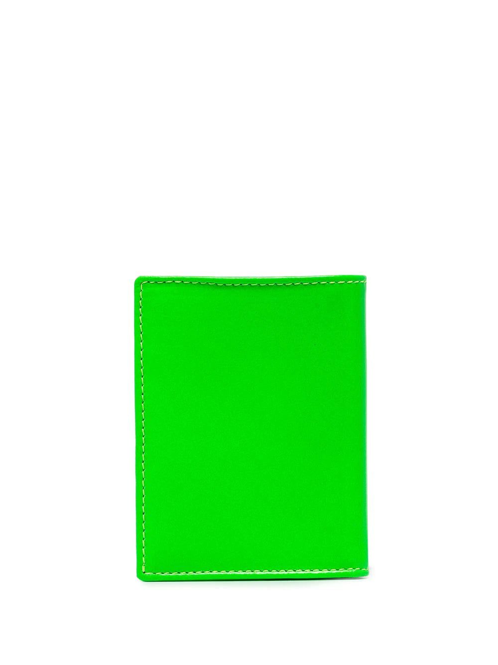 Comme Des Garçons Wallet Super Fluo leather cardholder - Image 2