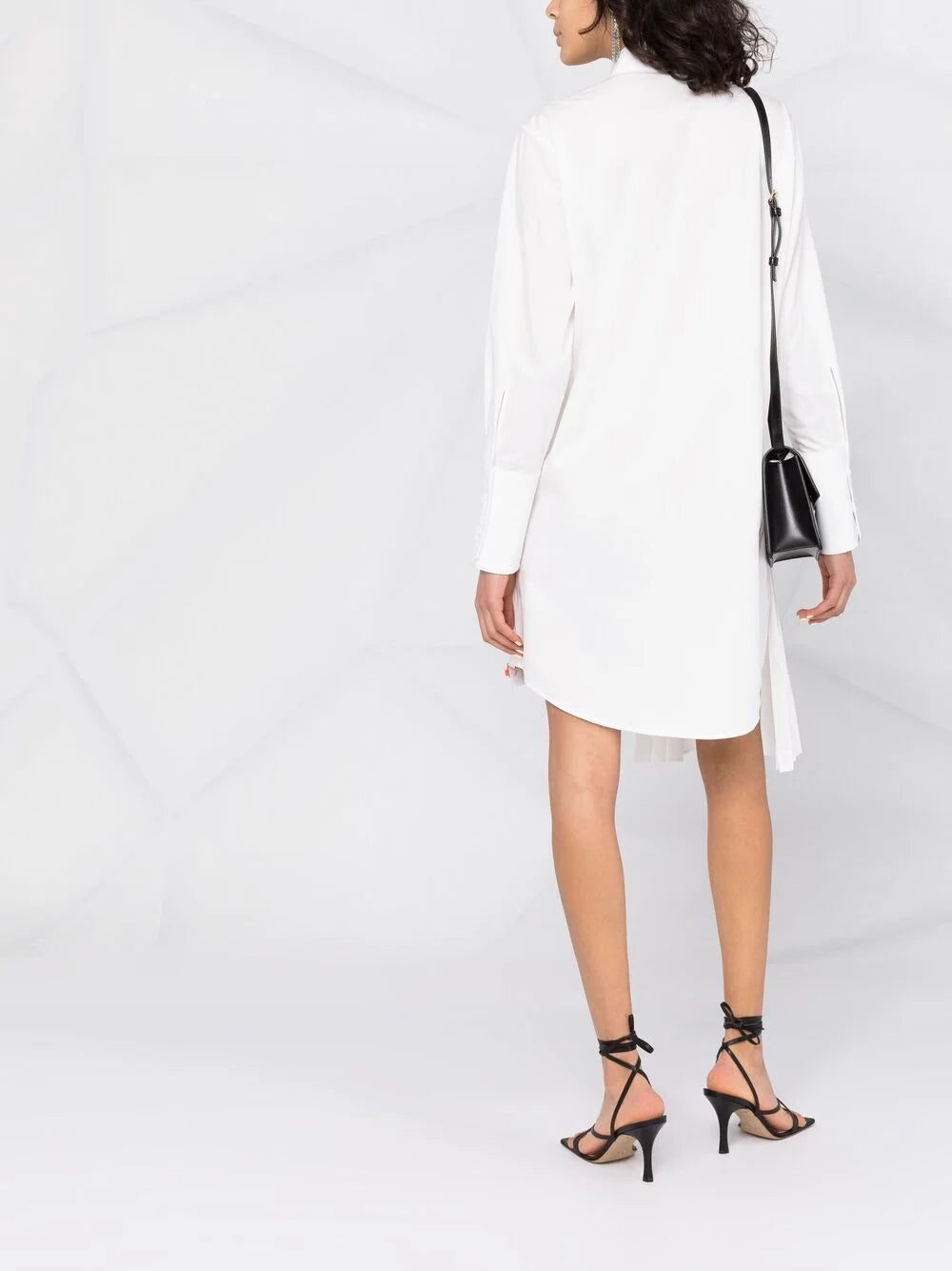 Off-White pleat-detail shirtdress - Image 4