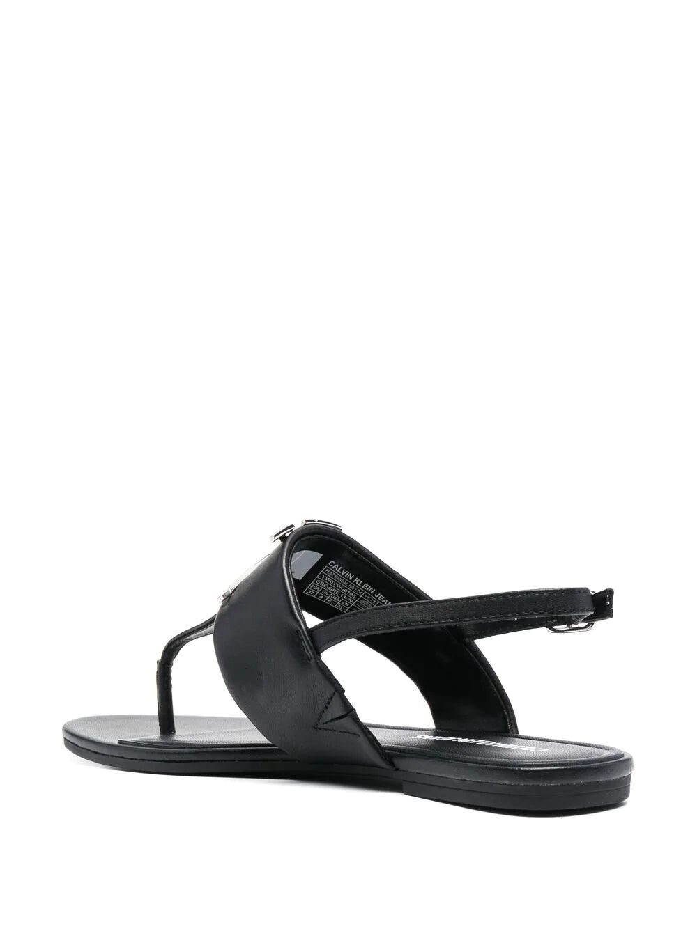 Calvin Klein logo plaque thong sandals - Image 3