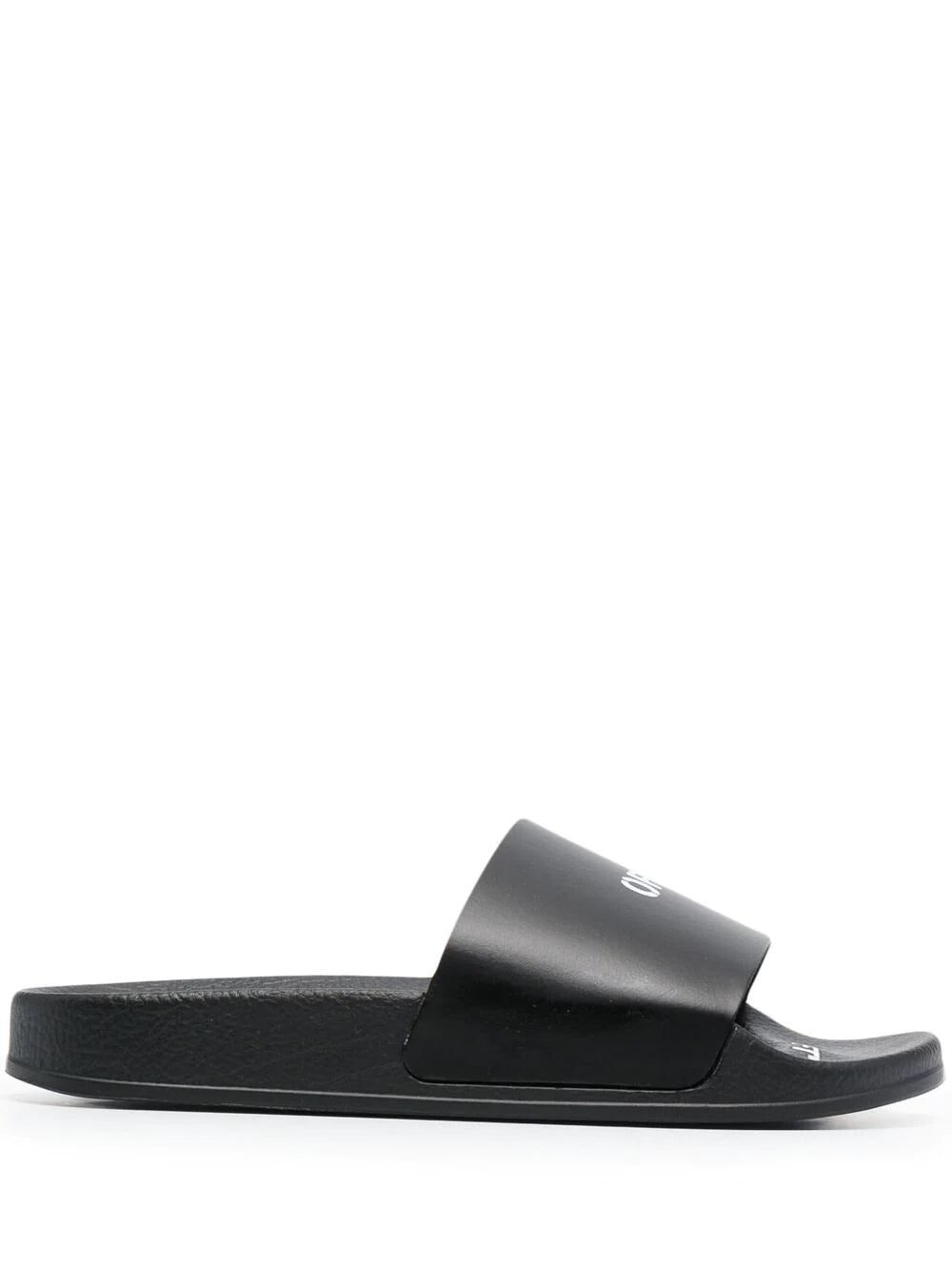 Off-White logo-print Arrow slides