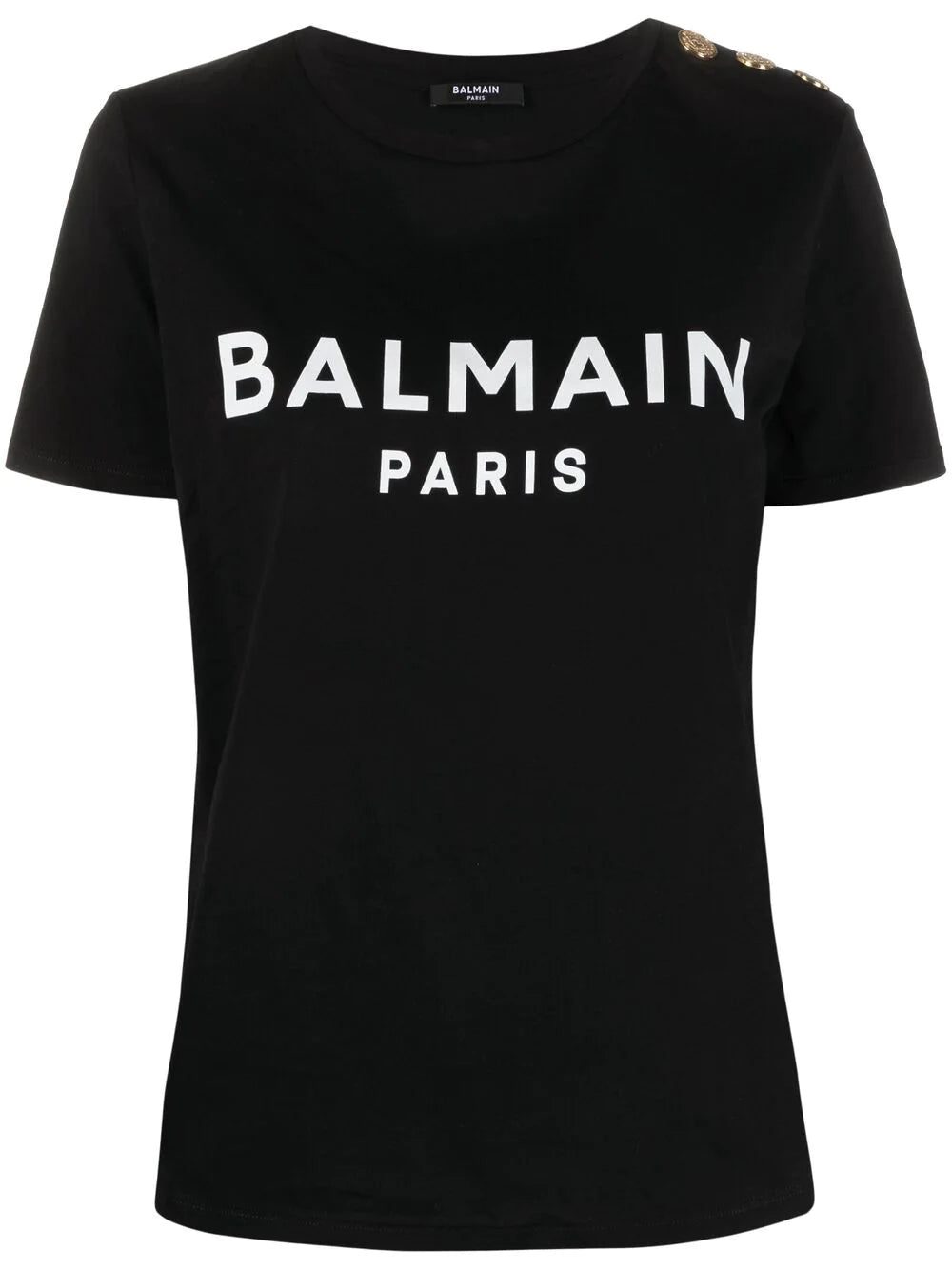 Balmain logo-print cotton T-shirt