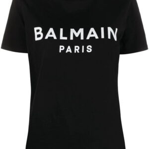 Balmain  logo-print cotton T-shirt