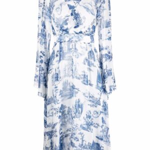 Philipp Plein Georgette.Crystal silk dress (Copy)