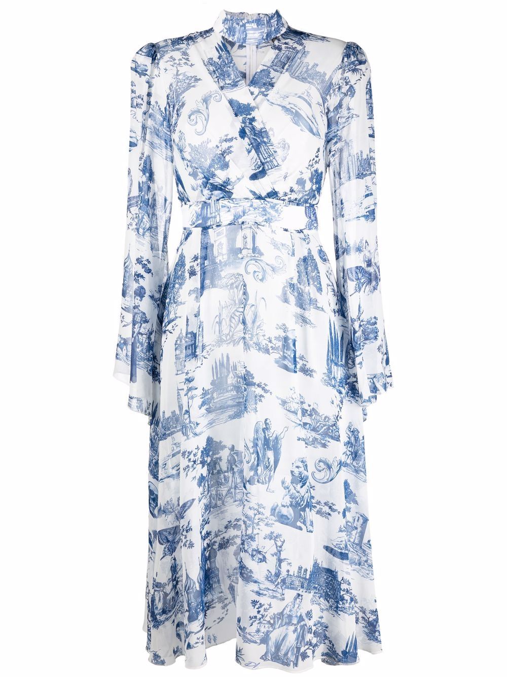 Philipp Plein Georgette.Crystal silk dress (Copy)