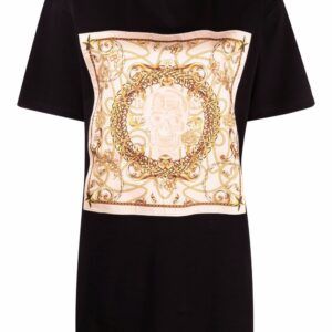 Philipp Plein New Baroque print T-shirt dress