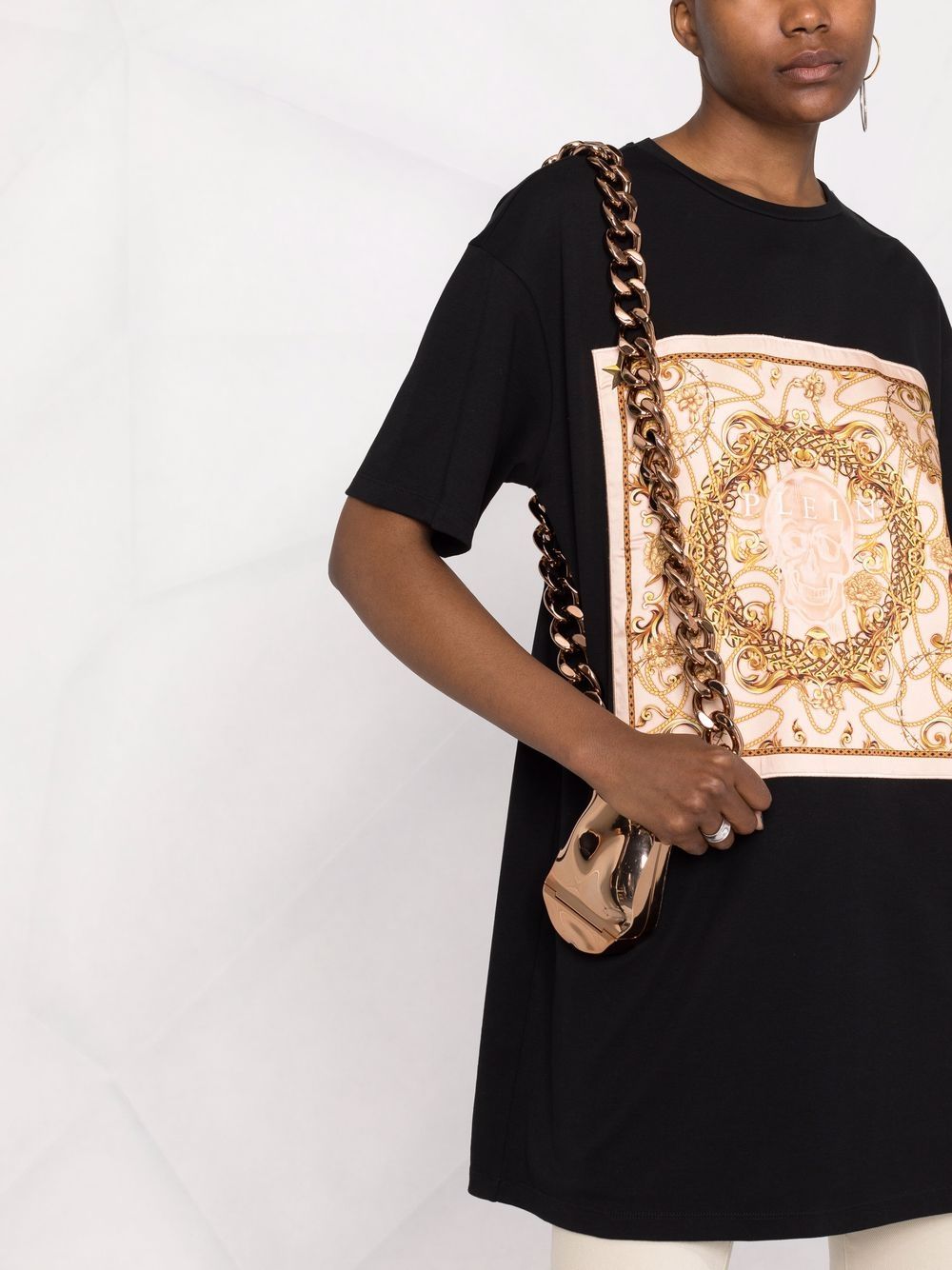 Philipp Plein New Baroque print T-shirt dress - Image 2