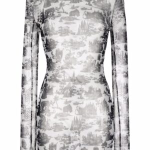 Philipp Plein En PLEIN air-print mini dress