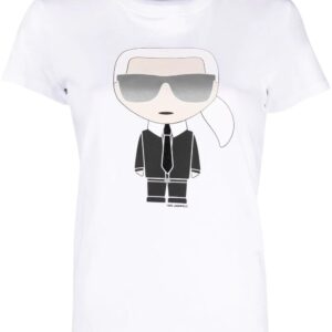 Karl Lagerfeld  Ikonik graphic-print T-shirt