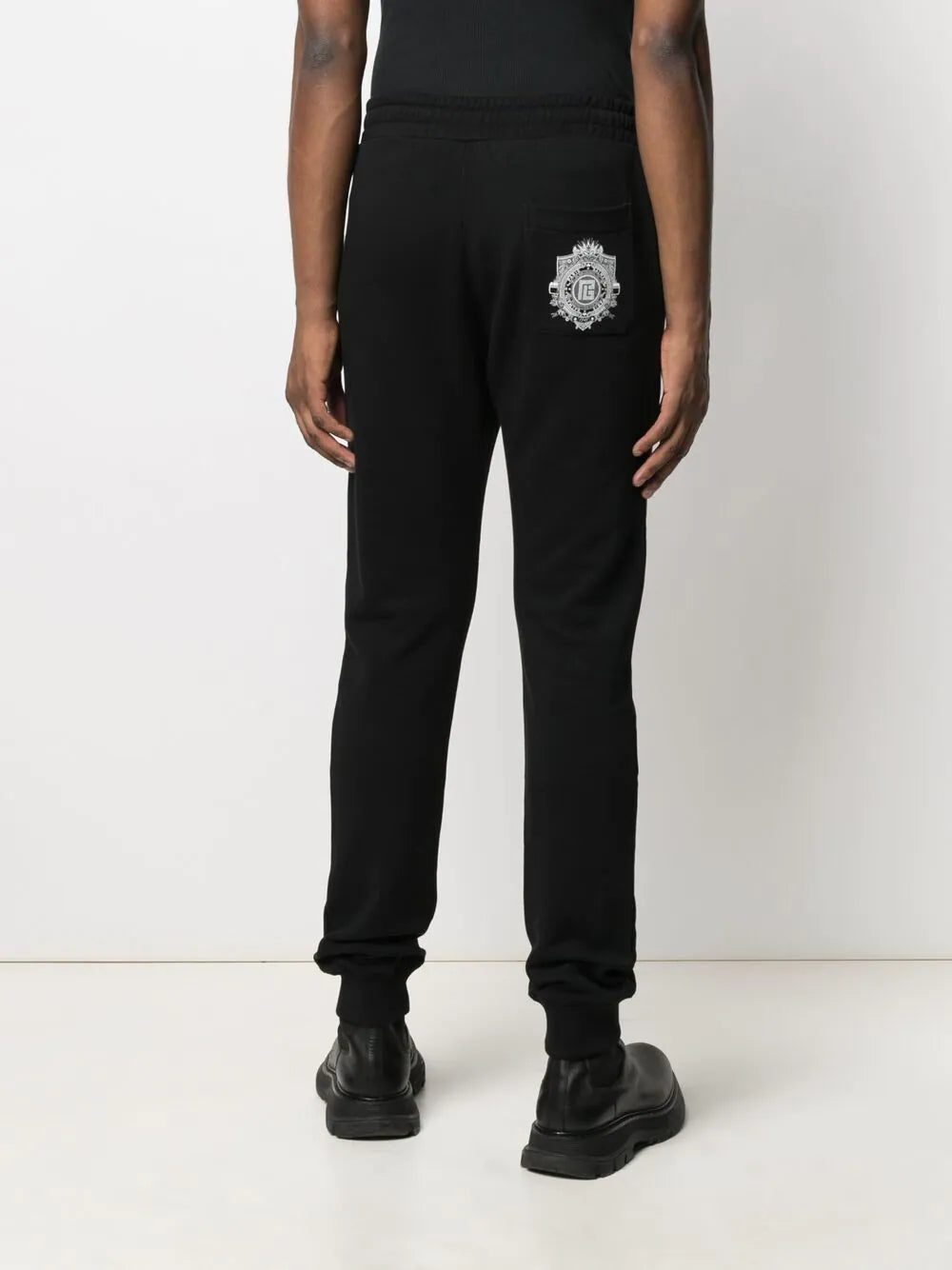 Balmain embroidered-design track pants - Image 4