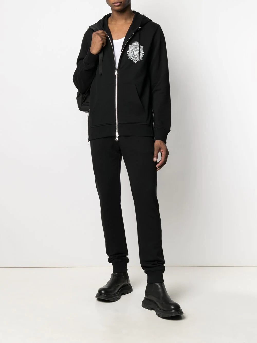 Balmain embroidered-design track pants - Image 2