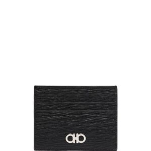 Ferragamo Gancini plaque cardholder