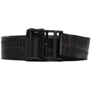 Off-white classic industrial belt