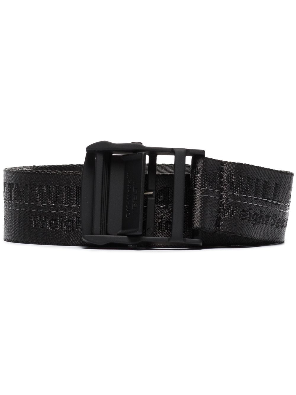 Off-white classic industrial belt